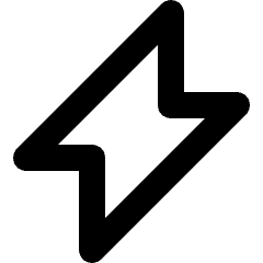 Flash 2 Icon from Micro Line Set