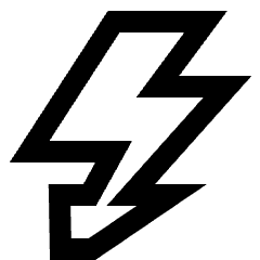 Flash 3 Icon from Sharp Line Set