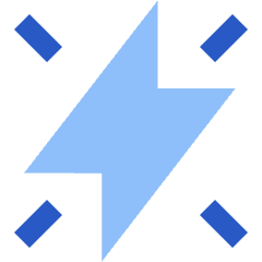 Flash Always On Icon from Sharp Flat Set