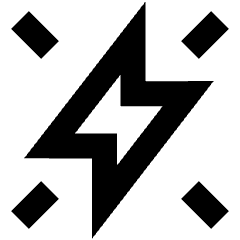 Flash Always On Icon from Sharp Remix Set