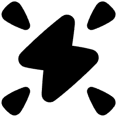 Flash Always On Icon from Plump Solid Set