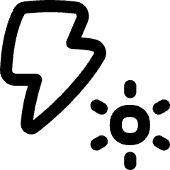 Flash Constant Light Icon from Flex Line Set