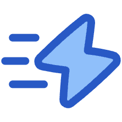 Flash Fast Speed Icon from Plump Duo Set