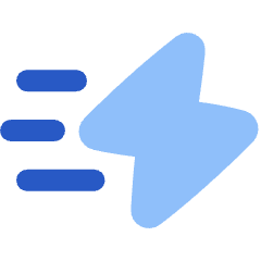 Flash Fast Speed Icon from Plump Flat Set