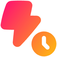 Flash Timer Icon from Plump Gradient Set
