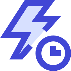 Flash Timer Icon from Sharp Duo Set
