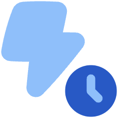 Flash Timer Icon from Plump Flat Set