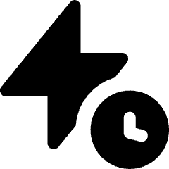 Flash Timer Icon from Core Solid Set