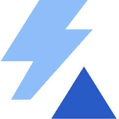 Flash Warning Icon from Sharp Flat Set