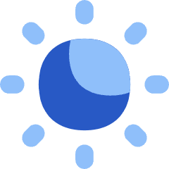 Light Dark Mode Icon from Flex Flat Set