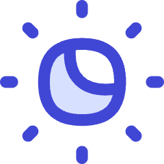 Light Dark Mode Icon from Flex Duo Set