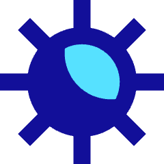 Light Dark Mode Icon from Sharp Pop Set
