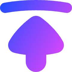 Triangle Arrow Move Up Large 1 Icon from Flex Gradient Set