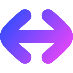 Line Arrow Horizontal Large Icon from Flex Gradient Set