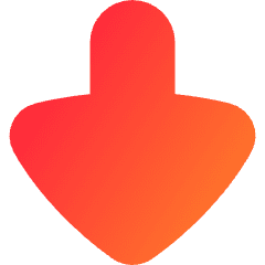 Triangle Arrow Down Large 1 Icon from Flex Gradient Set