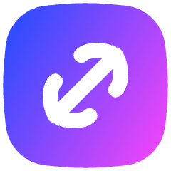 Line Arrow Diagonal Square 1 Icon from Flex Gradient Set