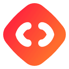 Line Arrow Expand Horizontal Diamond Icon from Flex Gradient Set