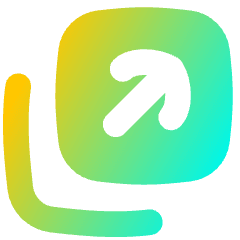 Line Arrow Expand Window 2 Icon from Flex Gradient Set