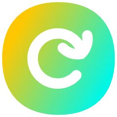 Line Arrow Rotate Right Circle Icon from Flex Gradient Set