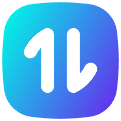 Line Arrow Transfer Vertical Square 1 Icon from Flex Gradient Set