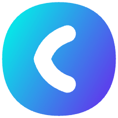 Tailless Line Arrow Left Circle Icon from Flex Gradient Set