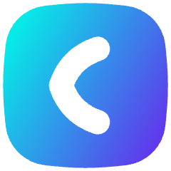 Tailless Line Arrow Left Square Icon from Flex Gradient Set