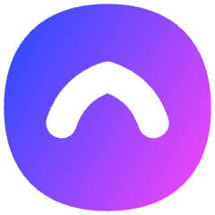 Tailless Line Arrow Up Circle Icon from Flex Gradient Set