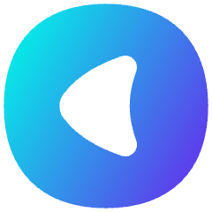 Tailless Triangle Arrow Left Circle Icon from Flex Gradient Set