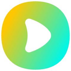 Tailless Triangle Arrow Right Circle Icon from Flex Gradient Set