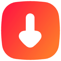 Triangle Arrow Down Square Icon from Flex Gradient Set