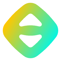 Triangle Arrow Expand Vertical Diamond Icon from Flex Gradient Set