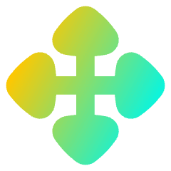 Triangle Arrow Move Icon from Flex Gradient Set