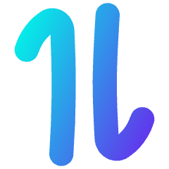 Line Arrow Transfer Vertical 1 Icon from Flex Gradient Set