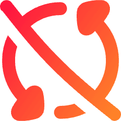 Triangle Arrow Synchronize Disable Icon from Flex Gradient Set