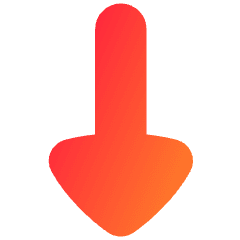 Triangle Arrow Down 1 Icon from Flex Gradient Set