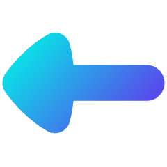 Triangle Arrow Left 1 Icon from Flex Gradient Set