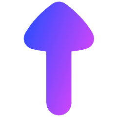 Triangle Arrow Up 1 Icon from Flex Gradient Set