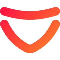 Tailless Line Arrow Down 2 Icon from Flex Gradient Set
