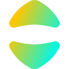 Tailless Triangle Arrow Expand Vertical Icon from Flex Gradient Set