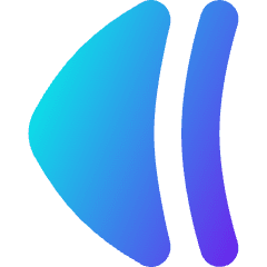 Tailless Triangle Arrow Left 2 Icon from Flex Gradient Set