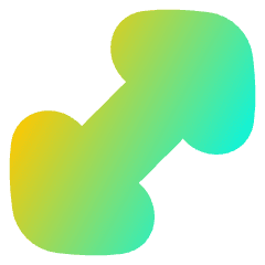 Thick Arrow Diagonal 1 Icon from Flex Gradient Set