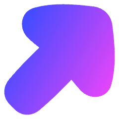 Thick Arrow Diagonal Upper Right Large Icon from Flex Gradient Set