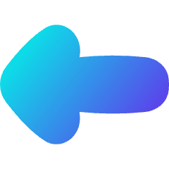 Thick Arrow Left Icon from Flex Gradient Set