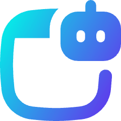 Ai Browser Robot Icon from Flex Gradient Set