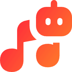 Ai Generate Music Robot Icon from Flex Gradient Set