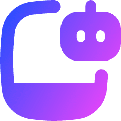 Tablet Ai Robot Icon from Flex Gradient Set