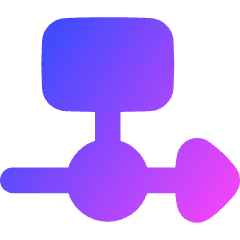 Business Progress Bar 1 Icon from Flex Gradient Set