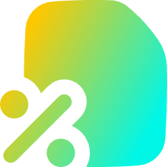 Statistics Report Icon from Flex Gradient Set