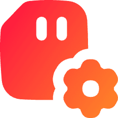 Sd Card Setting 2 Icon from Flex Gradient Set