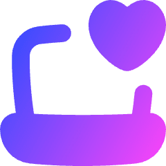 Laptop Favorite Heart Icon from Flex Gradient Set